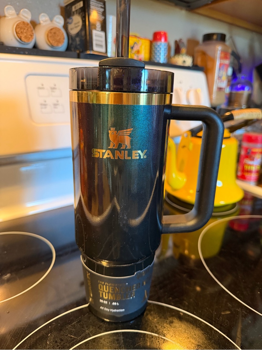 Stanley Wicked - Iridescent Black with Gold Logo